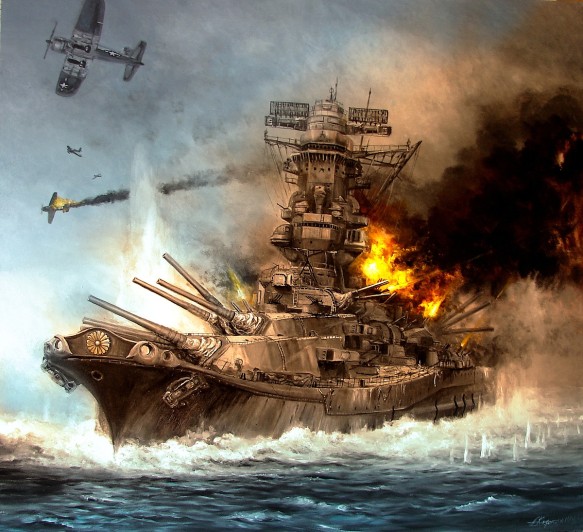 1706048283 426 The sortie of the battleship Yamato