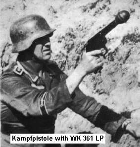 Kampfpistole in action
