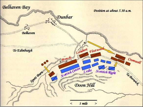 1650_Battle_of_Dunbar_dispositions_map