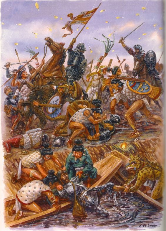 1706130722 478 First Siege of Tenochtitlan June 24–30 1520