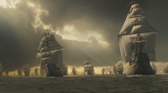 Armada at sea