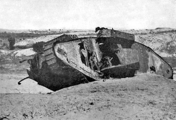Disabled_Tank_Gaza_1917