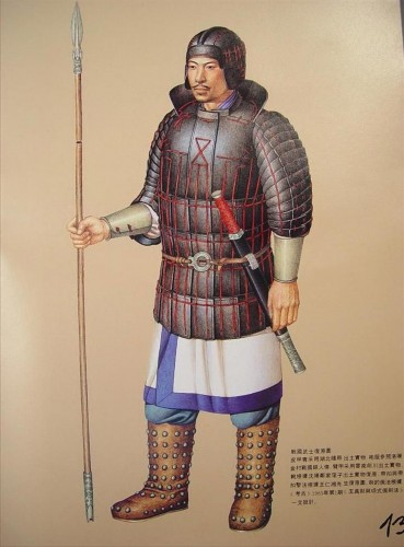 Eastern-Zhou-Dynasty-army-uniform