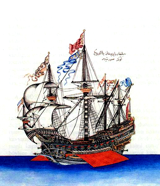 Göke_(1495)_the_flagship_of_Kemal_Reis