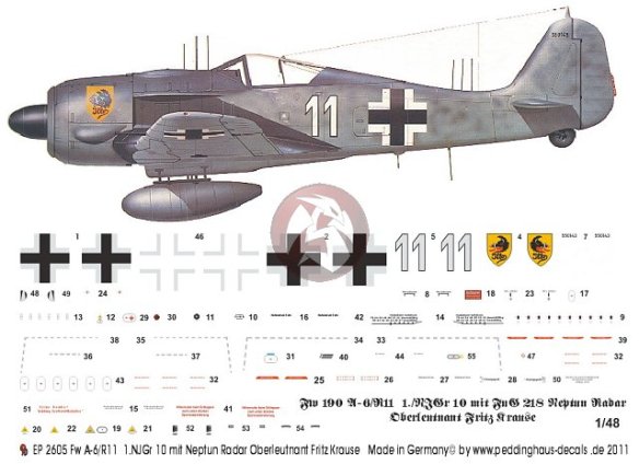 1706407062 105 Focke Wulf 190 A 6R11 – all weather and night fighter