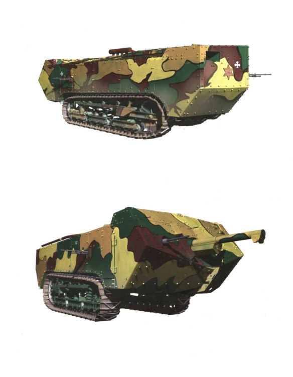 1706429972 35 Saint Chamond and Schneider CA 1 Tanks
