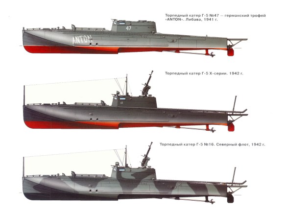 1706440742 580 Soviet G5 Torpedo Boat