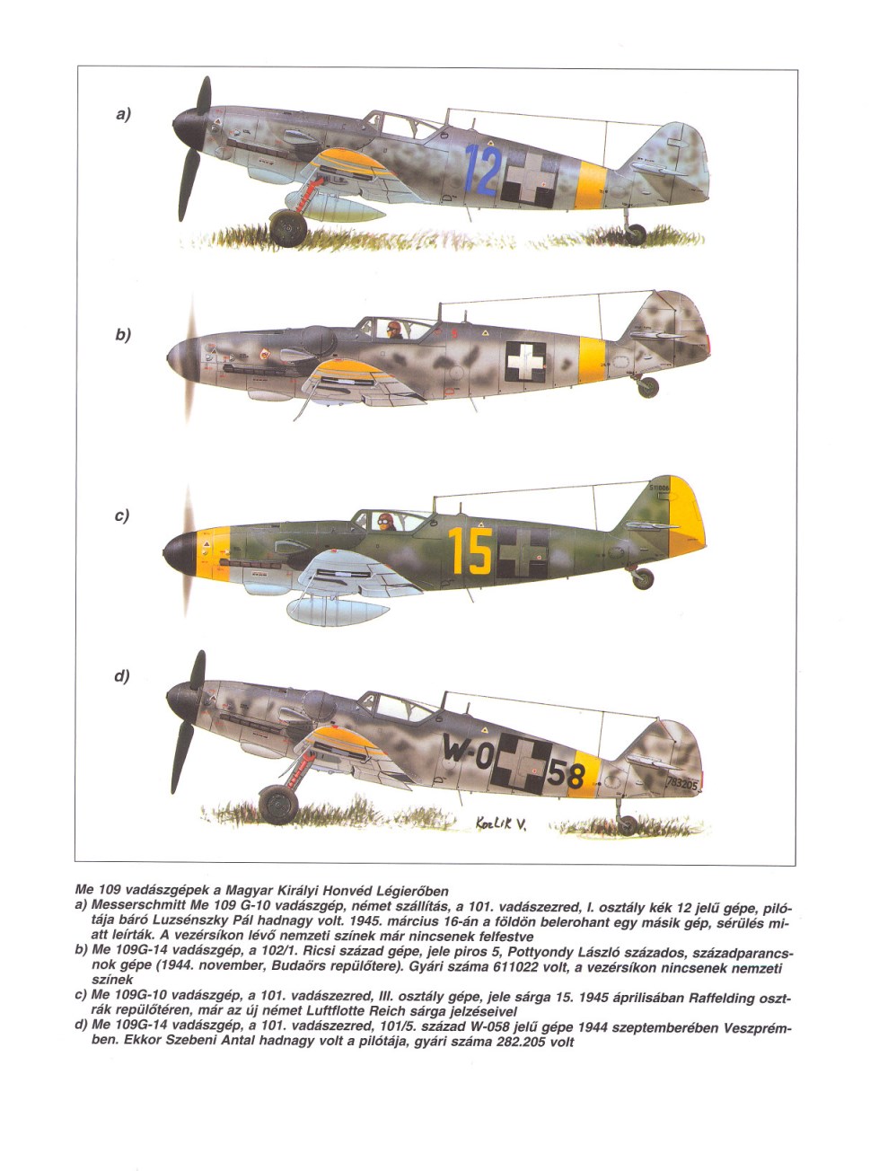 1706446952 865 Hungarian Bf 109s