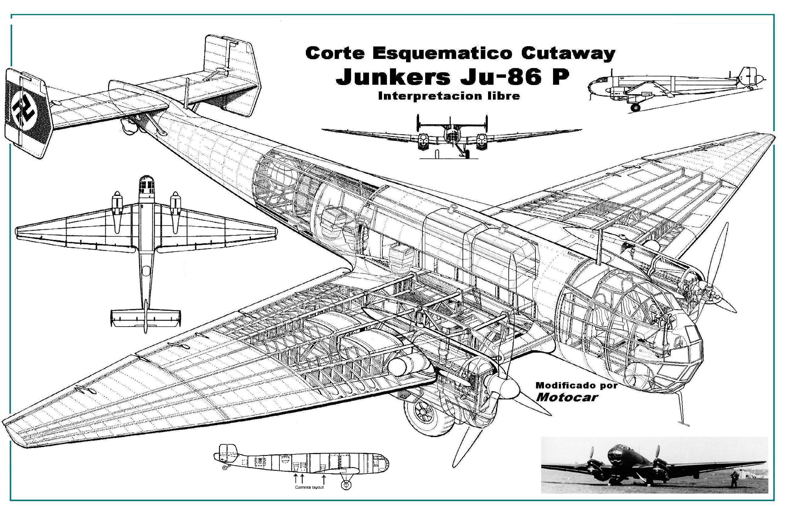 1706450252 921 Junkers Ju 86 high altitude reconnaissancebomber