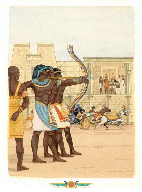 1706456232 916 Nubians in the Ancient Egyptian Army