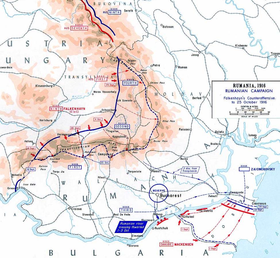 1706460372 809 The Romanian Campaign 1916–1917 Part I