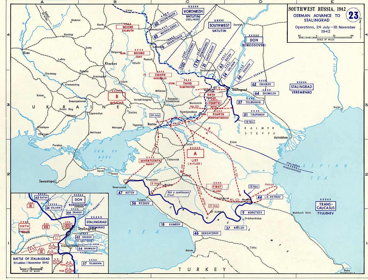 1706461862 429 THE DRIVE FOR THE CAUCASUS 1942 Part I