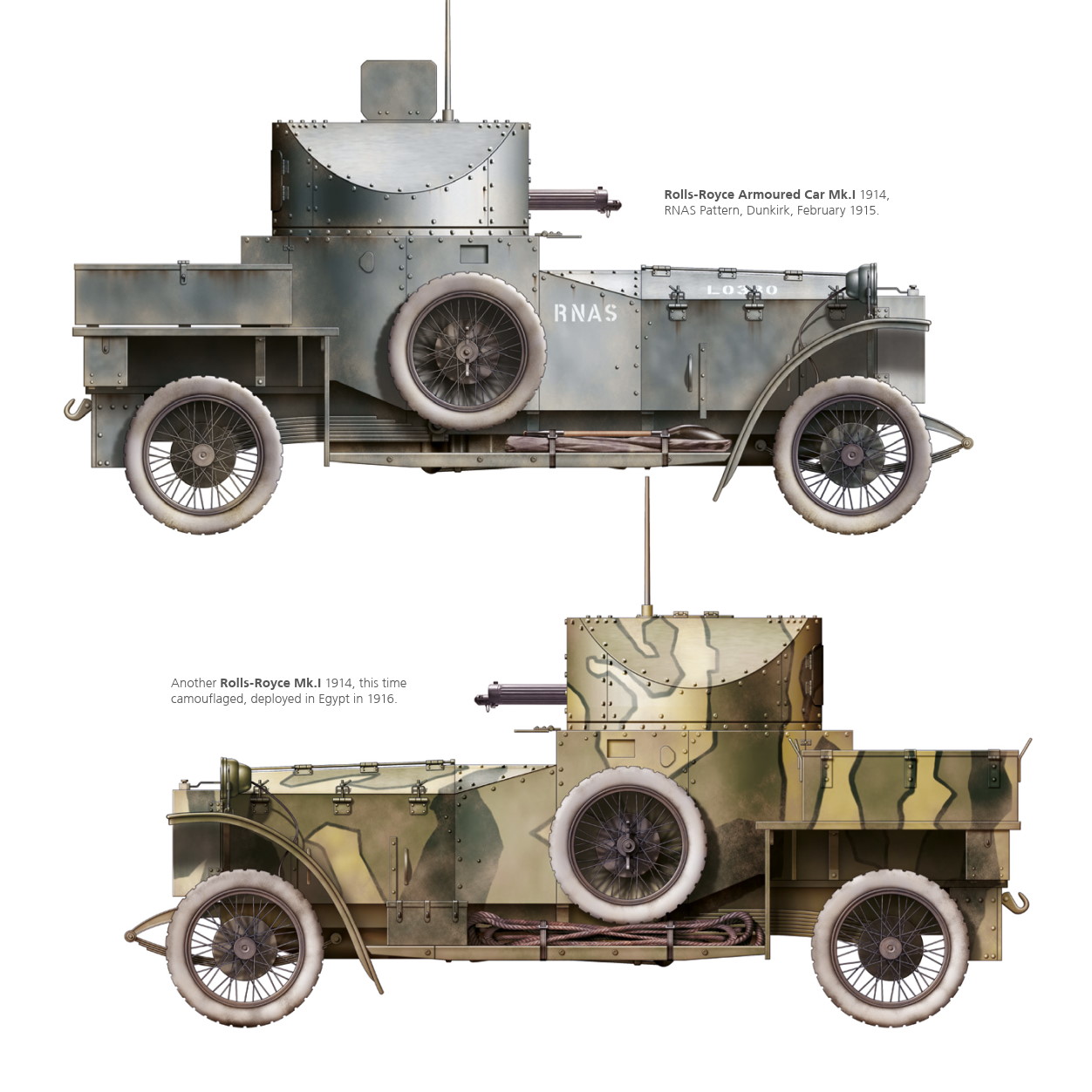 1706463282 905 WWI Armoured Cars 2 of 3 Parts