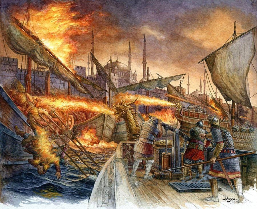 1706464942 348 Byzantine Fire on the Water