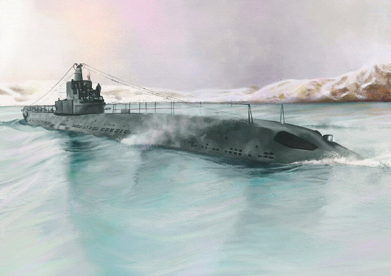 1706470702 14 SERIES XIV 1938 Soviet Submarine