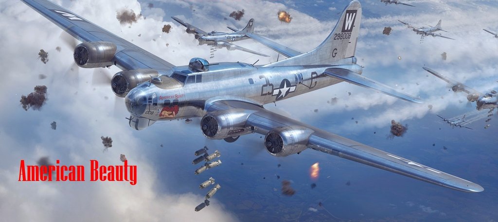 1706477273 717 Air Supremacy Battles – B 17G Flying Fortress and P 51 Mustang
