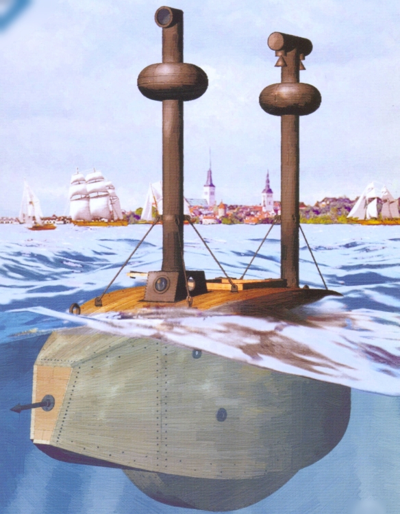 1706484332 395 Konstantin Borisov Gern and his submarine