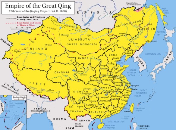 Territories under Qing Dynasty Rule