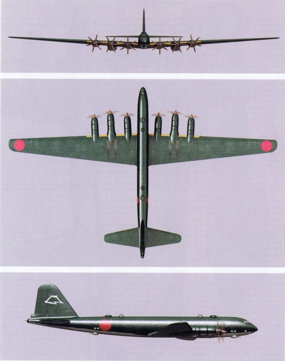 1706487673 30 Nakajima G10N – strategic heavy bomber