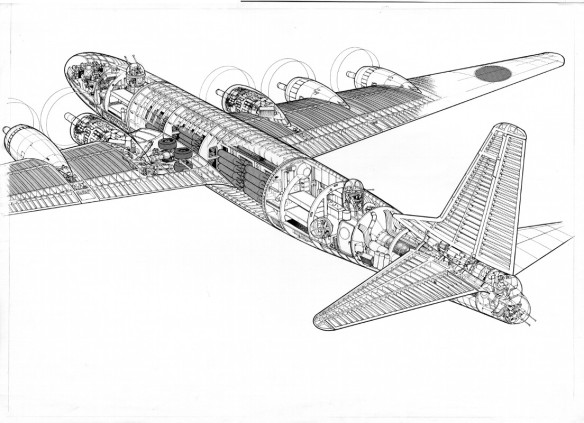 1706487673 324 Nakajima G10N – strategic heavy bomber