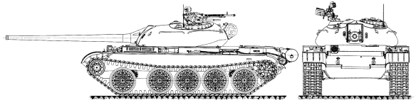 1706497322 539 T 54 Main Battle Tank 1 3 Models