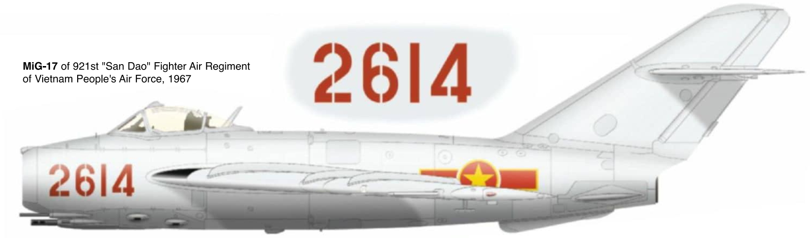 1706507113 699 MiG 17 in Vietnam