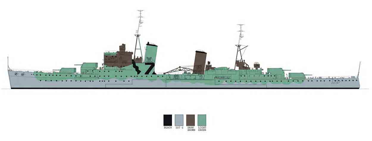 1706514712 807 HMS SHEFFIELD SEPTEMBER 1939 – AUGUST 1945