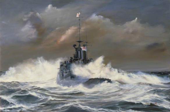 Hamilton, John Alan; HMS 'Renown' in a North Sea Gale, April 1940; IWM (Imperial War Museums); http://www.artuk.org/artworks/hms-renown-in-a-north-sea-gale-april-1940-7627