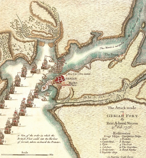 ATTACK ON GHERIA, 1756