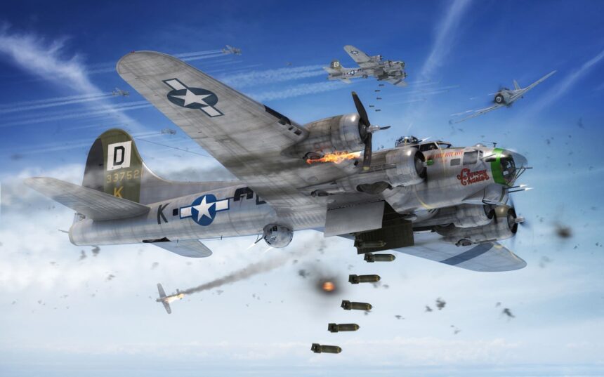 Air Supremacy Battles – B-17G Flying Fortress and P-51 Mustang