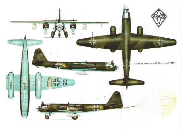 Arado Ar 234 bomber/recce