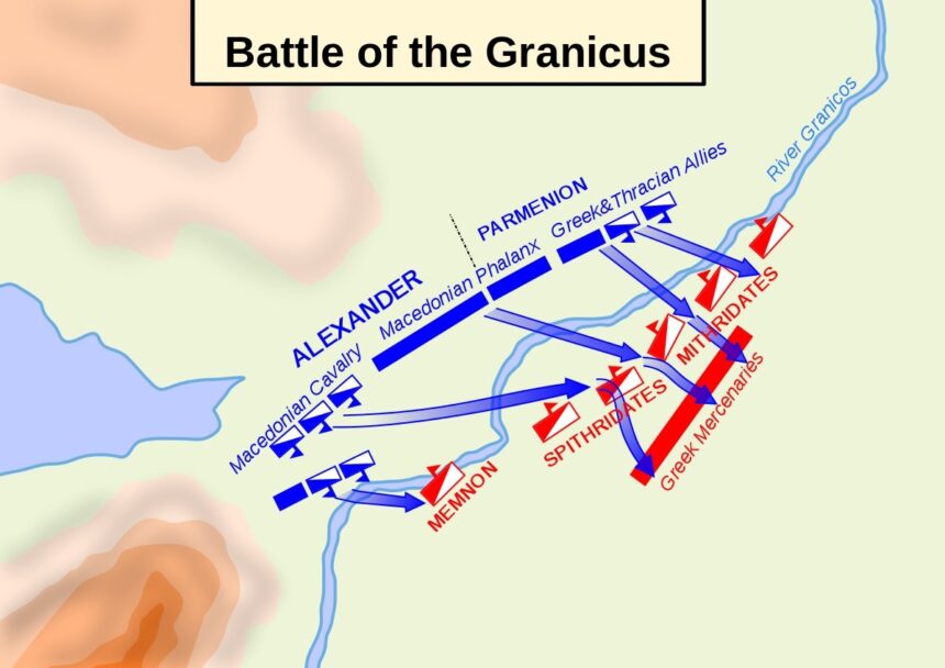 BATTLE OF GRANICUS – May 334 BCE