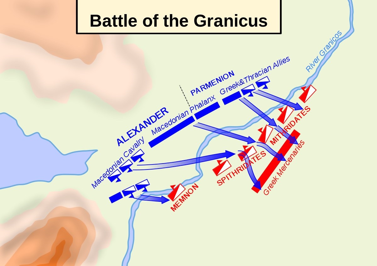 BATTLE OF GRANICUS – May 334 BCE