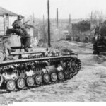 Russland, Charkow, Waffen-SS mit Panzer IV