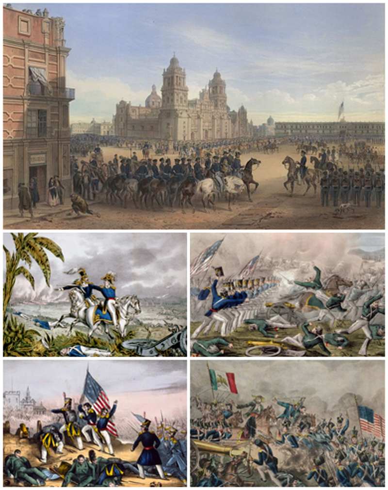 BEHIND THE US VICTORY of the Mexican–American War