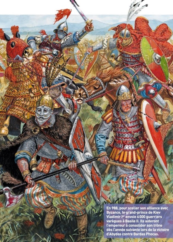 Basil II alliance with Prince Vladimir I of Kiev in 988 - Weapons and ...