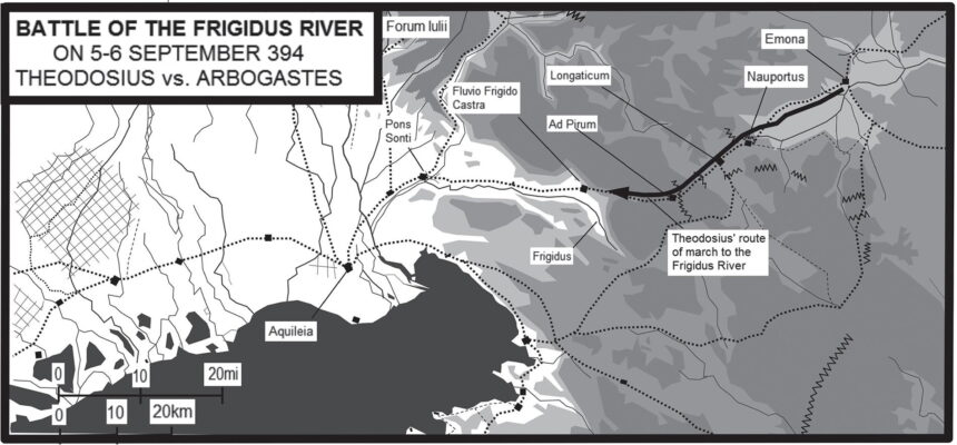 Battle of Frigidus River, 5–6 September 394