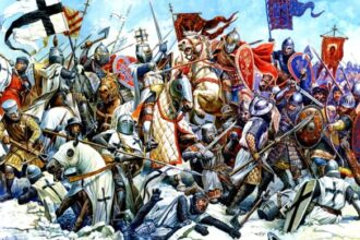 Battle of Lake Peipus, 5 April 1242