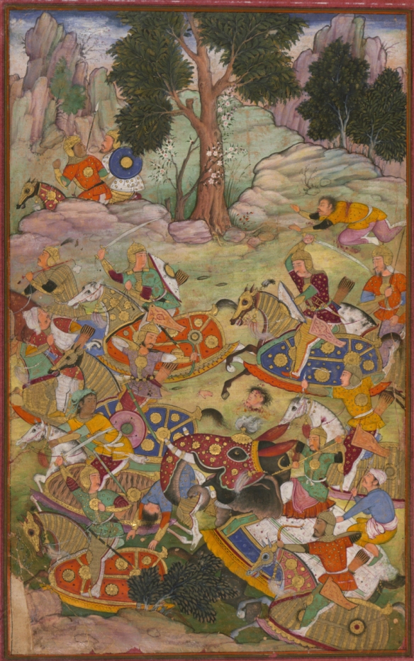 The_battle_of_Panipat_and_the_death_of_Sultan_Ibrāhīm,_the_last_of_the_Lōdī_Sultans_of_Delhi