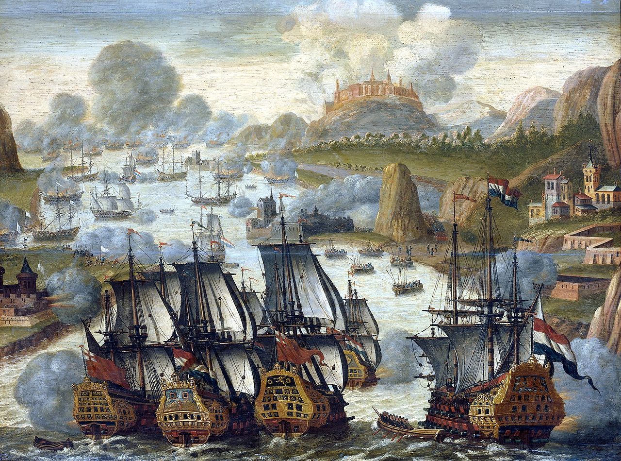 Battle of Vigo Bay 12 October 1702