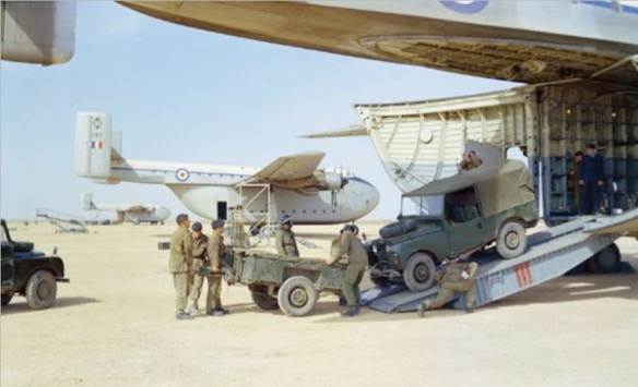 Beverley aircraft in RAF service