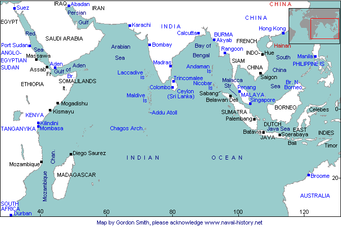 British East Indies Fleet 1945