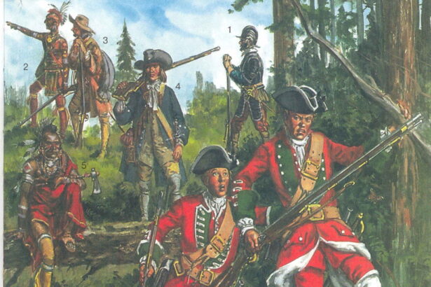 British Regulars and Colonial Militias at War