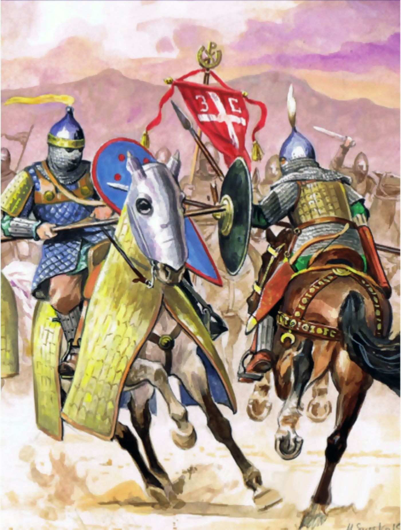 Byzantine defeat at Manzikert