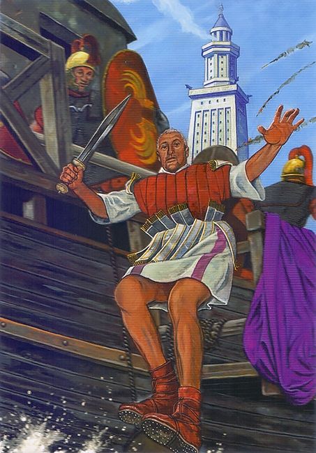 Caesar Conquers the Ptolemys
