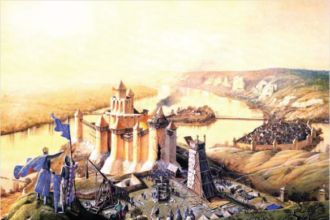 Chateau Gaillard and the Cabulus, the Great Horse Catapult