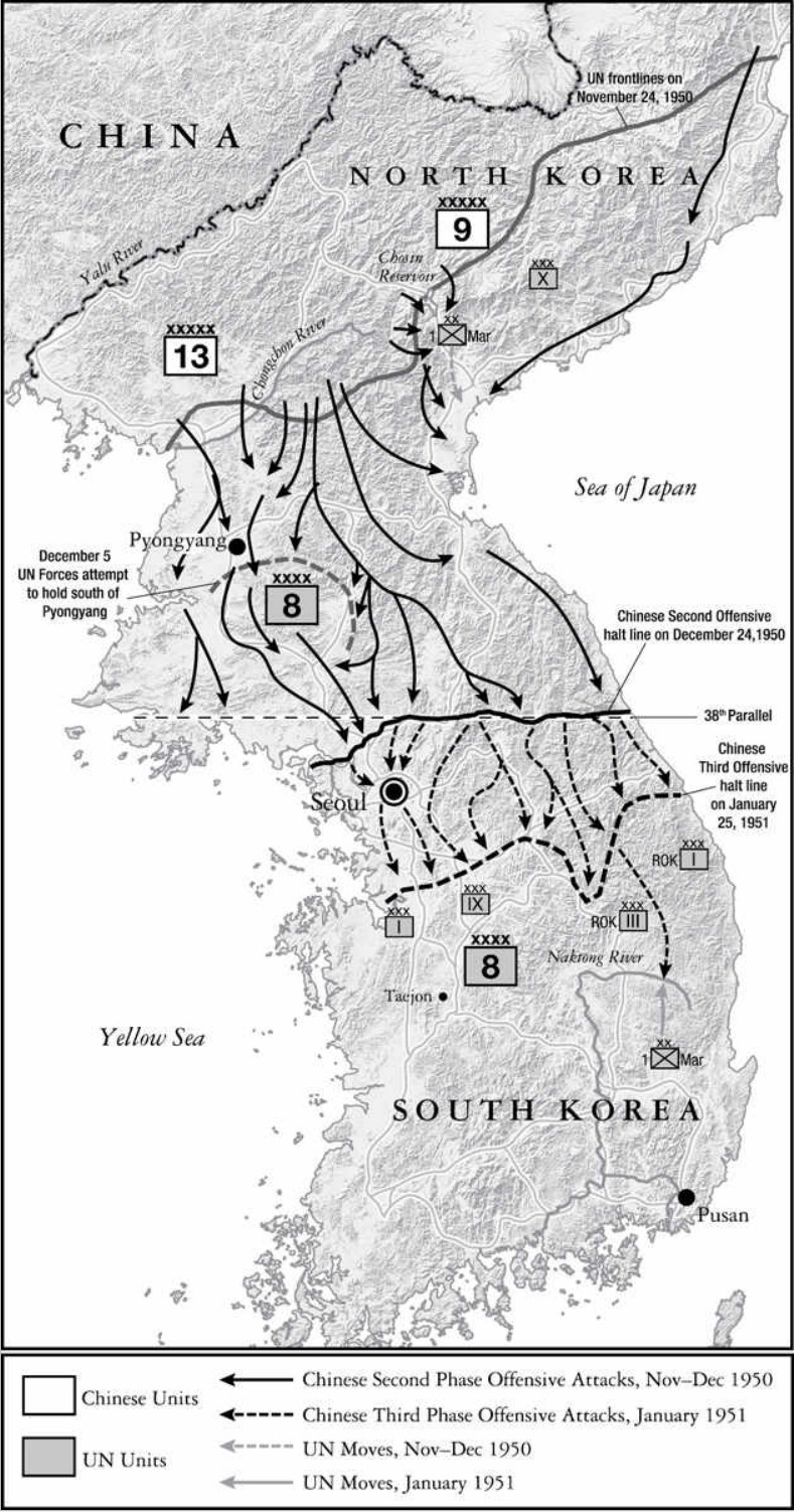 Chinese Operations in the Korean War 1950–1953 Part II