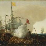 Cornelis_Vroom_Spanish_Men_of_War_Engaging_Barbary_Corsairs
