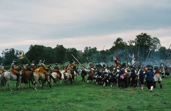 Charge_during_the_Battle_of_Cropredy_Bridge_Reenactment_1983