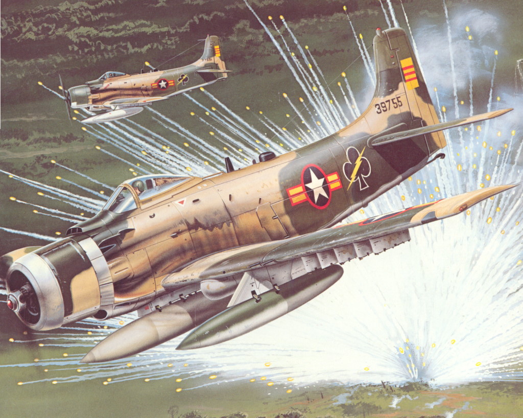 Douglas AD BT2D A 1 Skyraider 1945–19725 Part II